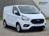 2022 Ford Transit Custom 300L1 H1 Limited 2.0L 130ps AUTO Frozen White LOW MILES