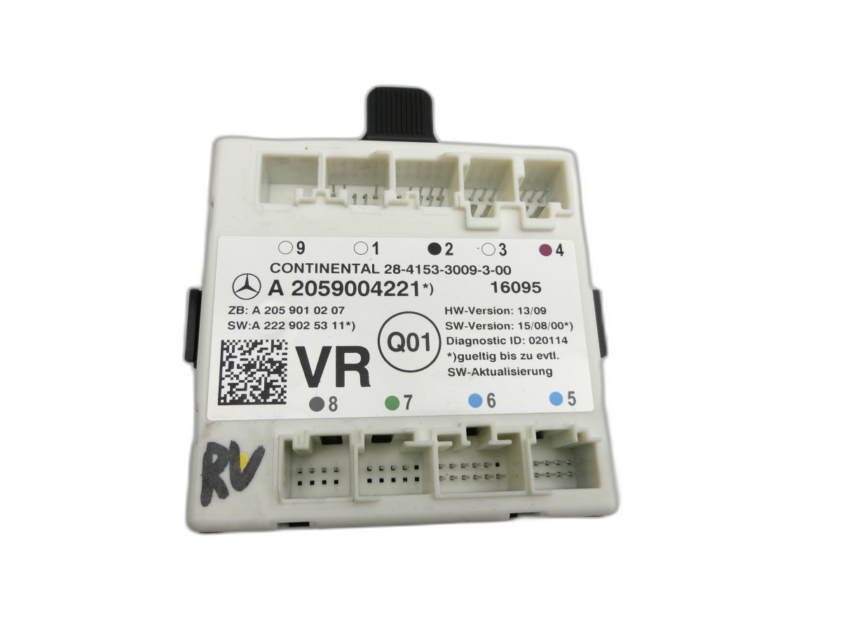 Centralina / Apparecchio controllo Modulo porta per passeggero Portiera Dx anteriore Mercedes S205 W205 14-18 - Bild 1