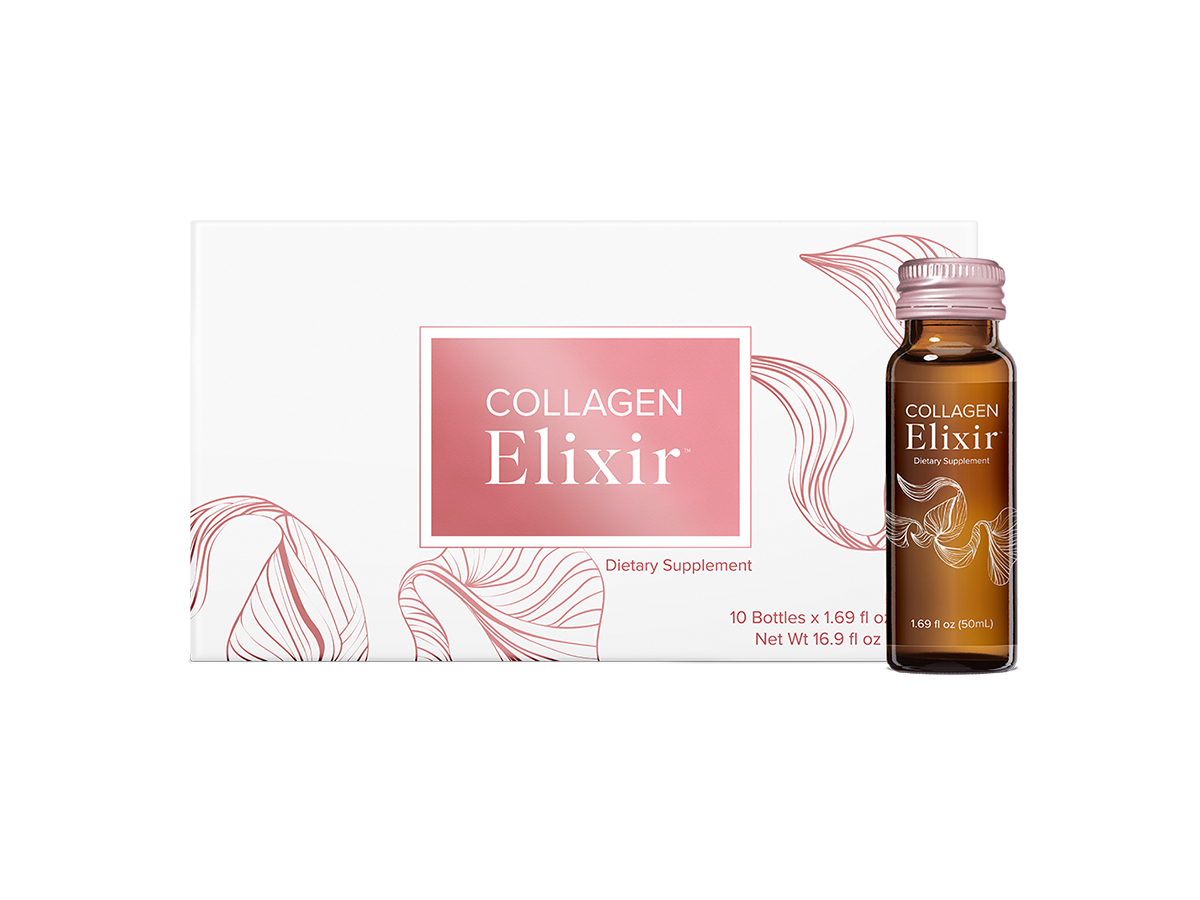 Isagenix Collagen Elixir™ box of 10 bottles 1.69 fl. oz each Reduce Wrinkles NEW