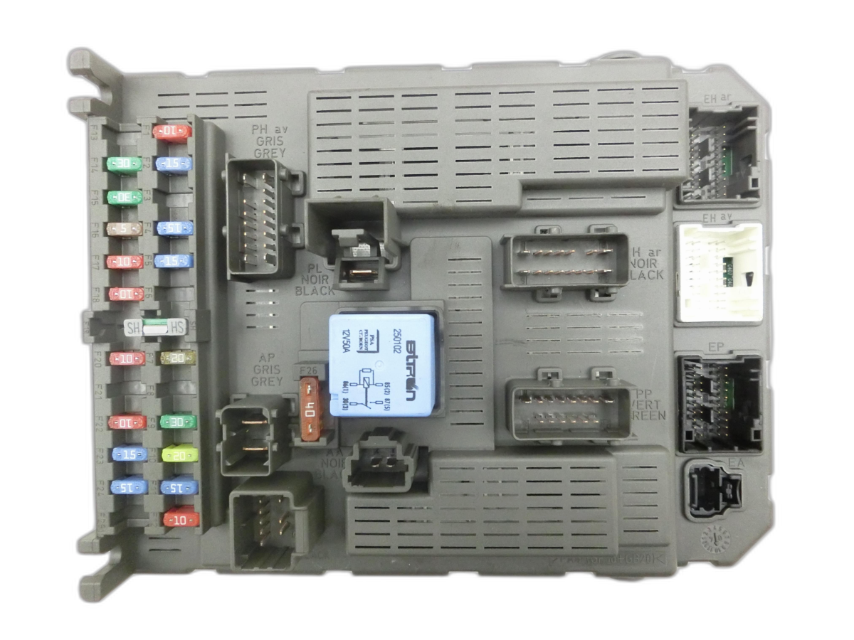 Peugeot 807 C8 179 02-08 Steuergerät ECU Modul SG - Bild 1