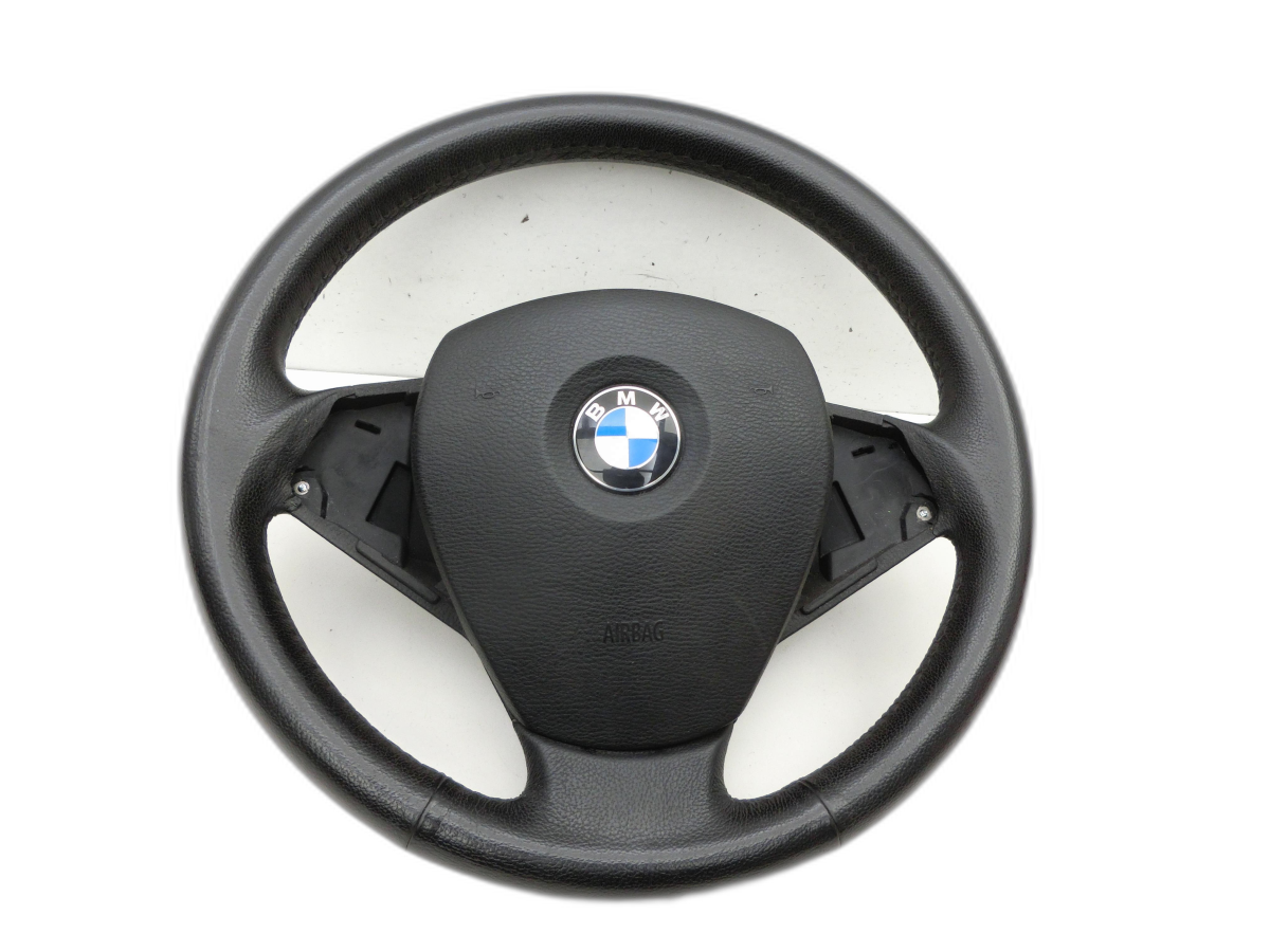Steering Wheel Airbagsteering Sports Leather for BMW X3 E83 18d LCI 08-11 - Bild 1