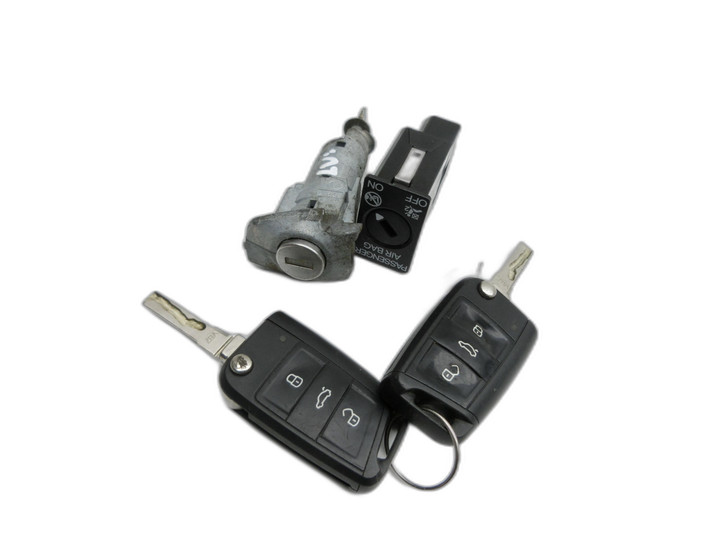 Skoda Octavia VRS III 5E 12-16 Türschliesszylinder Links Vorne 2x Schlüssel Türschliesszylinder Skoda Octavia VRS... Bild 1