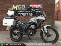 Morbidelli T125X 2025 Model. Aluminium luggage option