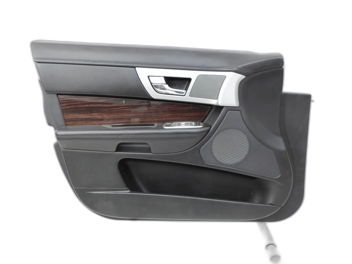 Jaguar XF X250 11-15 Lim Türverkleidung Türpappe Links Vorne Leder - Bild 1