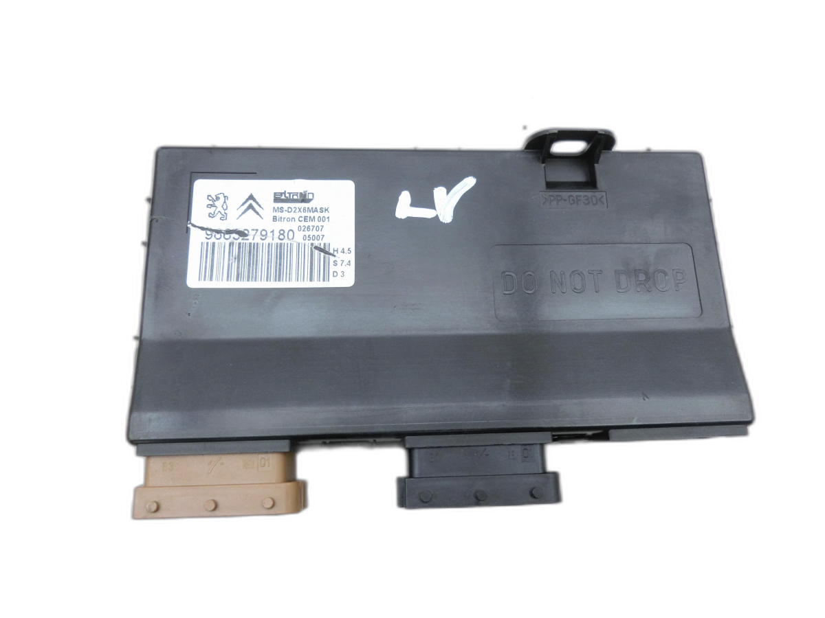 Control Unit ECU module CEM001 Left Front for Citroen C6 05-11 - Bild 1