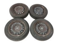 Renault Clio III 3P 09-12 4 x Kompletträder Stahlfelge Ganzjahresreifen 165/65R15 5X108 Renault Clio III 3P 09-12... Vorschau 1