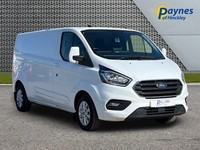 2023 Ford Transit Custom 320 L2H1 LWB 170ps Automatic in Frozen White, FSH