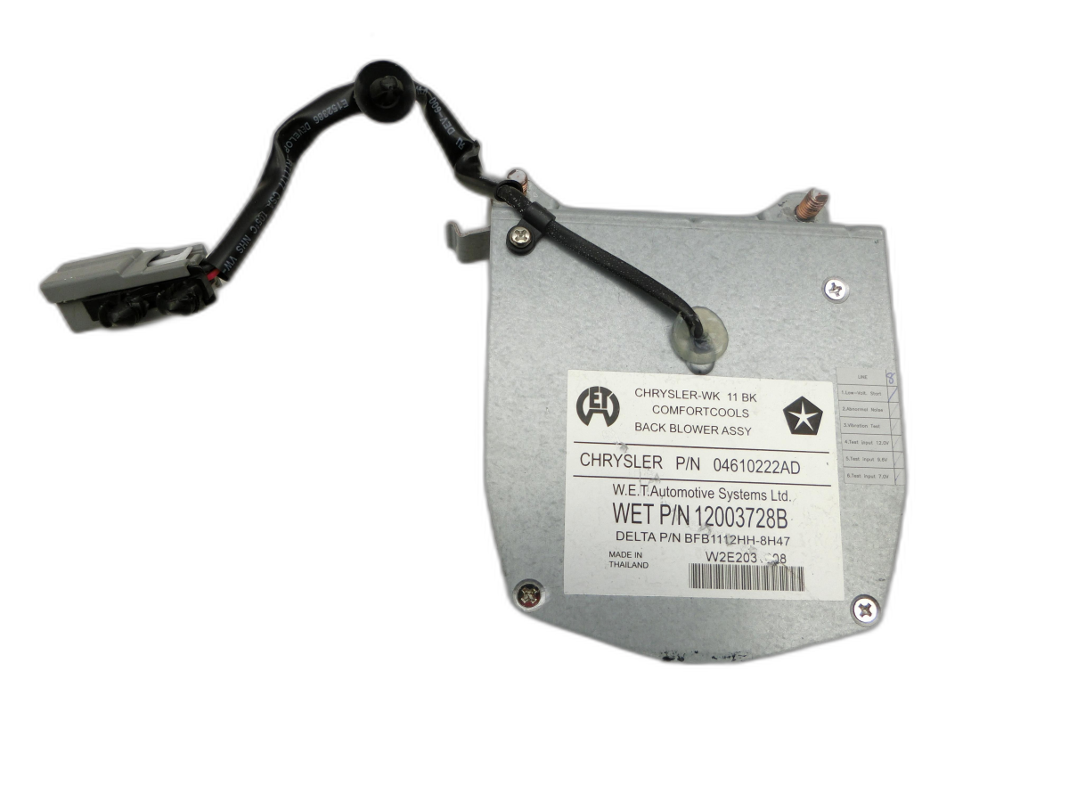 Jeep Grand Cherokee WK2 13-17 Gebläsemotor Lüftermotor für Beifahrersitz Rechts Vorne Pos.2  - Bild 1