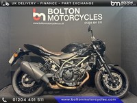 Suzuki SV650 X Cafe Motorcycle Black 2152 Miles