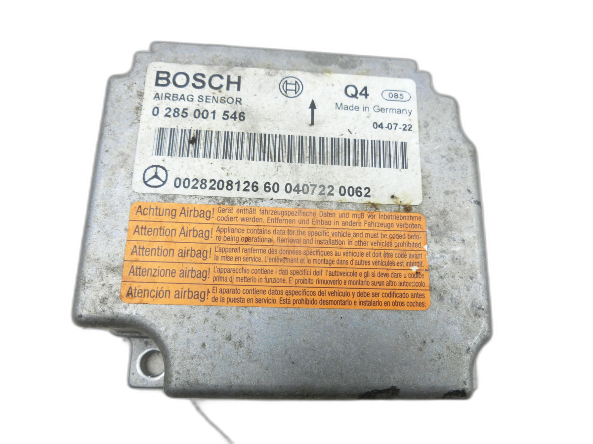 Mercedes S-Kl. W220 S320 02-05 Airbag Steuergerät Airbagsteuergerät SG  - Bild 1