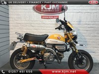 HONDA Z125 MONKEY BIKE, 2020/20, JUST 22406 MILES IN YELLOW