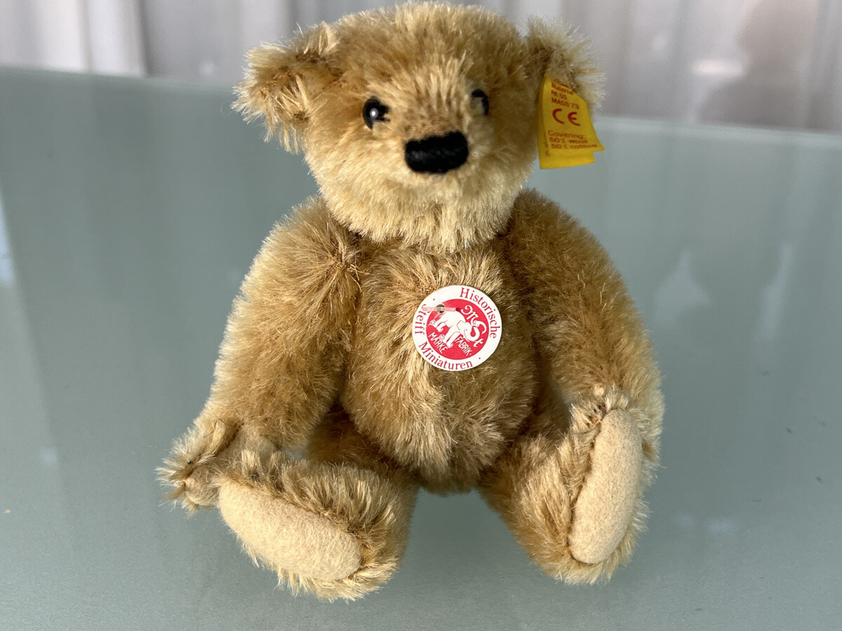 Steiff Animal Teddy Bear 029905 Panda Bear 16cm. Excellent