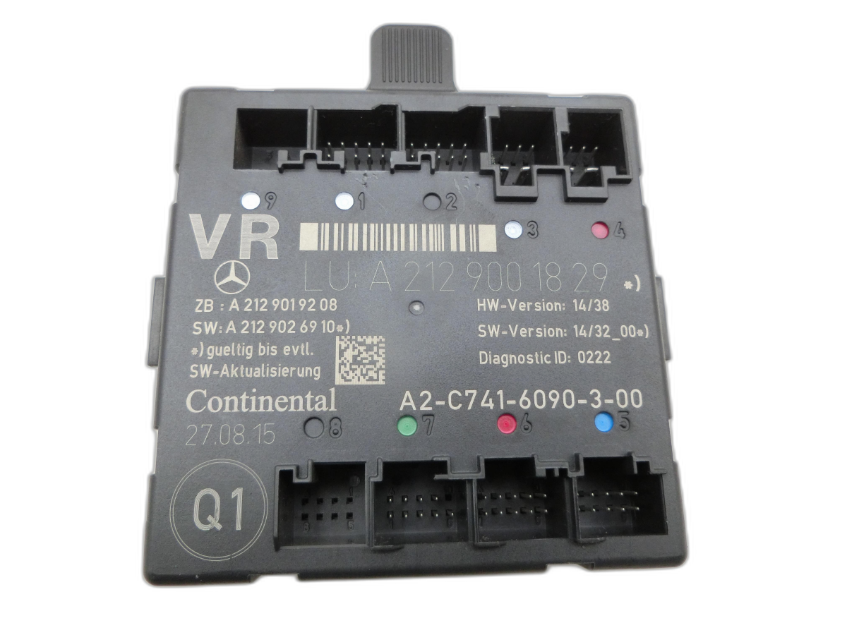 Centralina / Apparecchio controllo ECU modulo Unità di porta Dx anteriore per Mercedes S212 E350d 13-16 - Bild 1