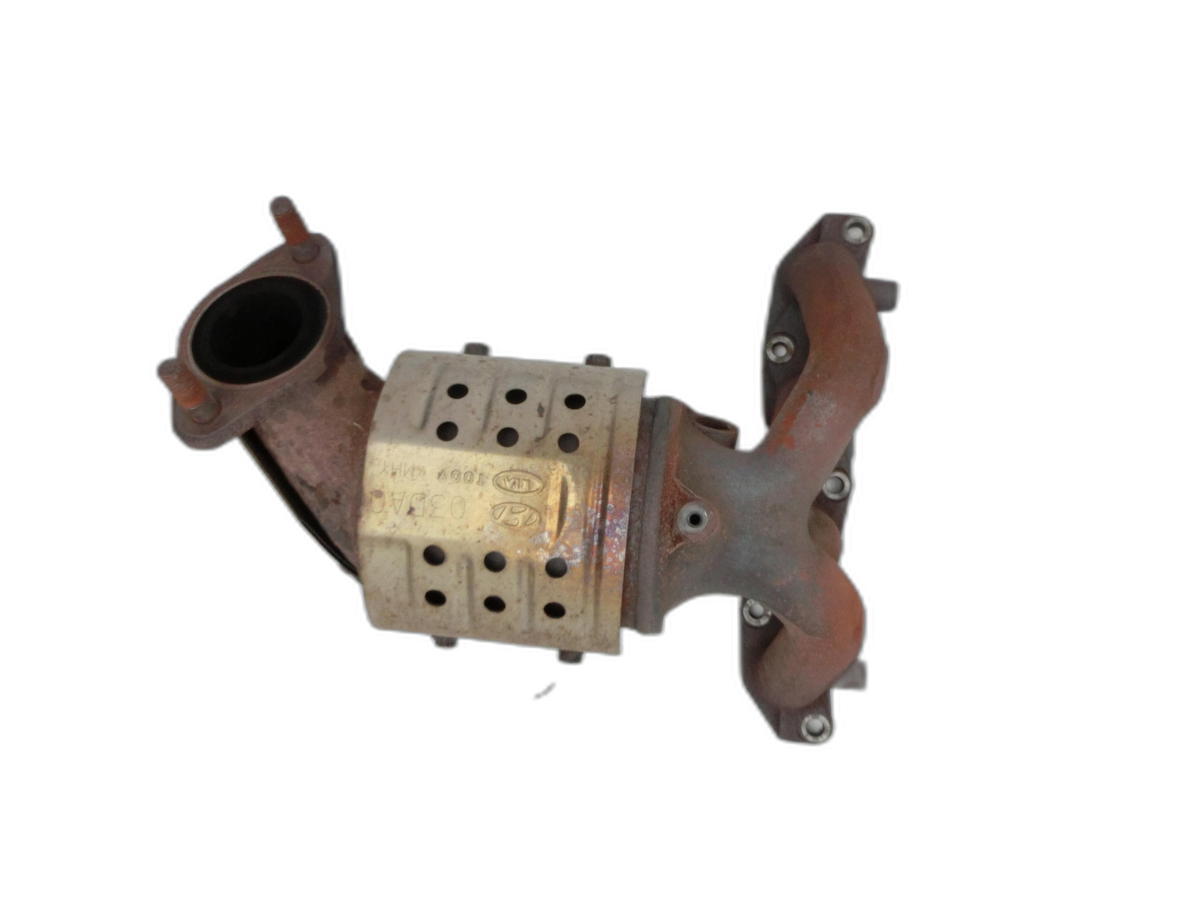 Hyundai I10 II BA 13-19 1,3 64KW Katalysator Kat Vorkat mit Abgaskrümmer  - Bild 1