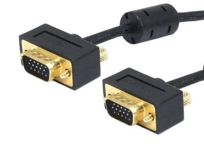 Ultra Slim SVGA Super VGA M/M Monitor Cable - 35 Feet With Ferrites | 30/32AWG