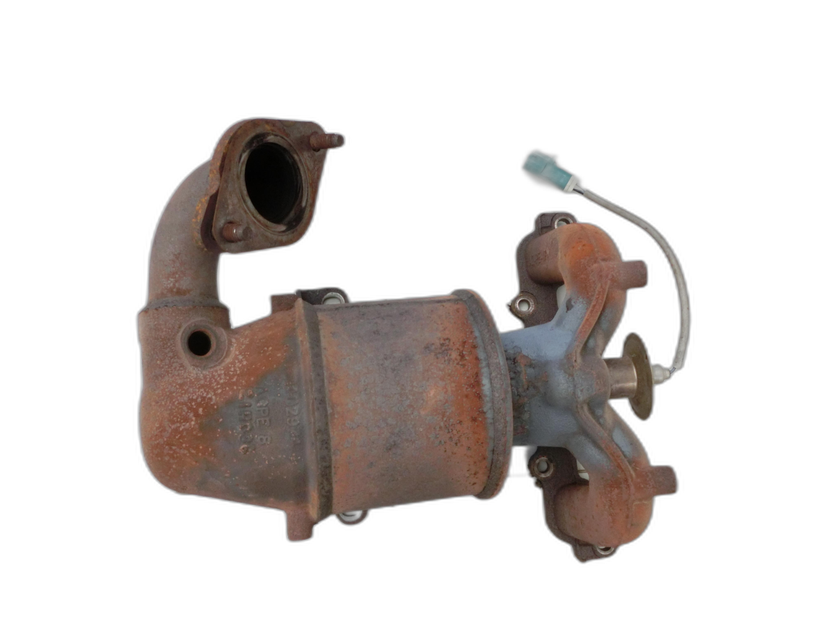 Ford Fiesta VI 08-13 1,2 60KW Katalysator Kat Vorkat mit Abgaskrümmer  - Bild 1