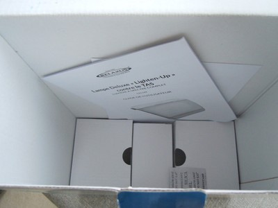 RELAXUS Lighten Up Light Therapy Box Sunshine SAD Light NEW