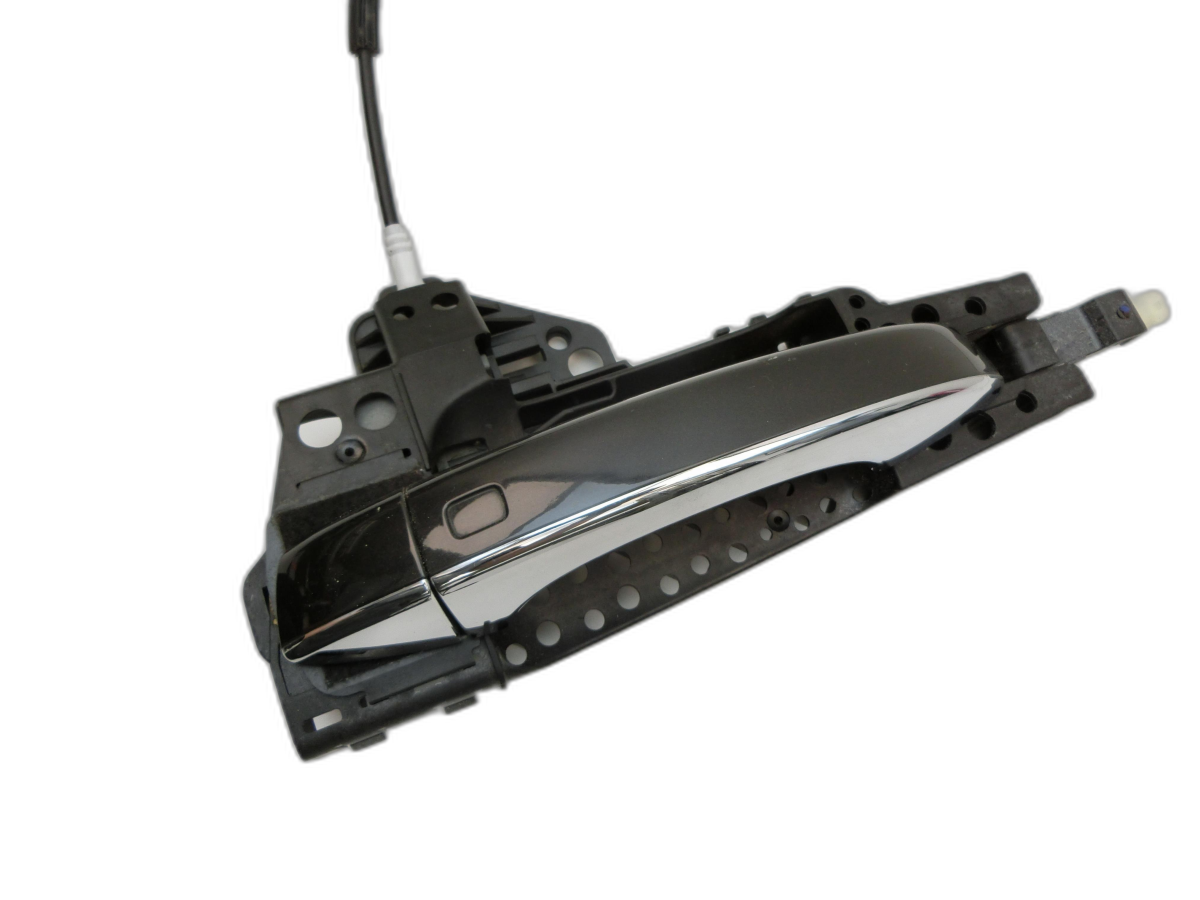 Audi A6 4G C7 Allroad 12-14 Kombi Türgriff Griff aussen Links Hinten Keyless Entry Chromleiste LX7U       - Bild 1