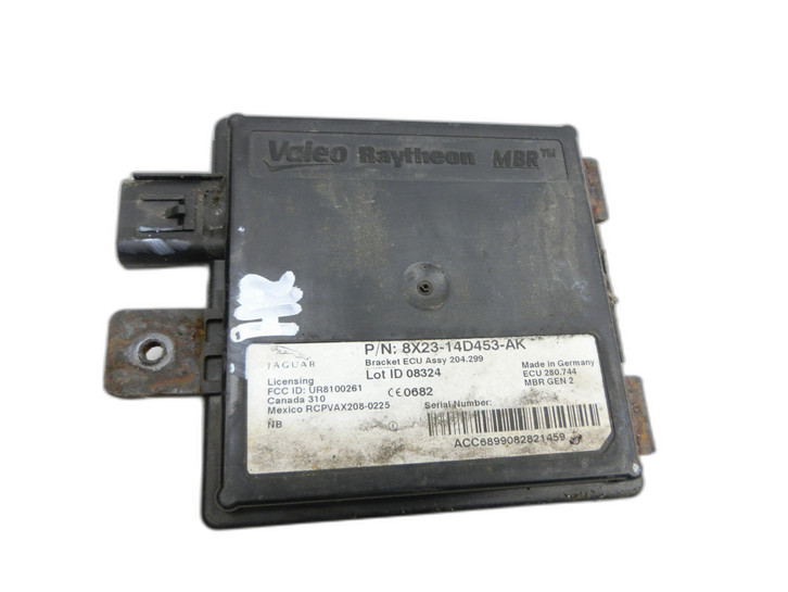 Jaguar XF X250 08-11 Steuergerät Radar Sorsor ECU Modul MBR Gen 2 Rechts Hinten  - Bild 1
