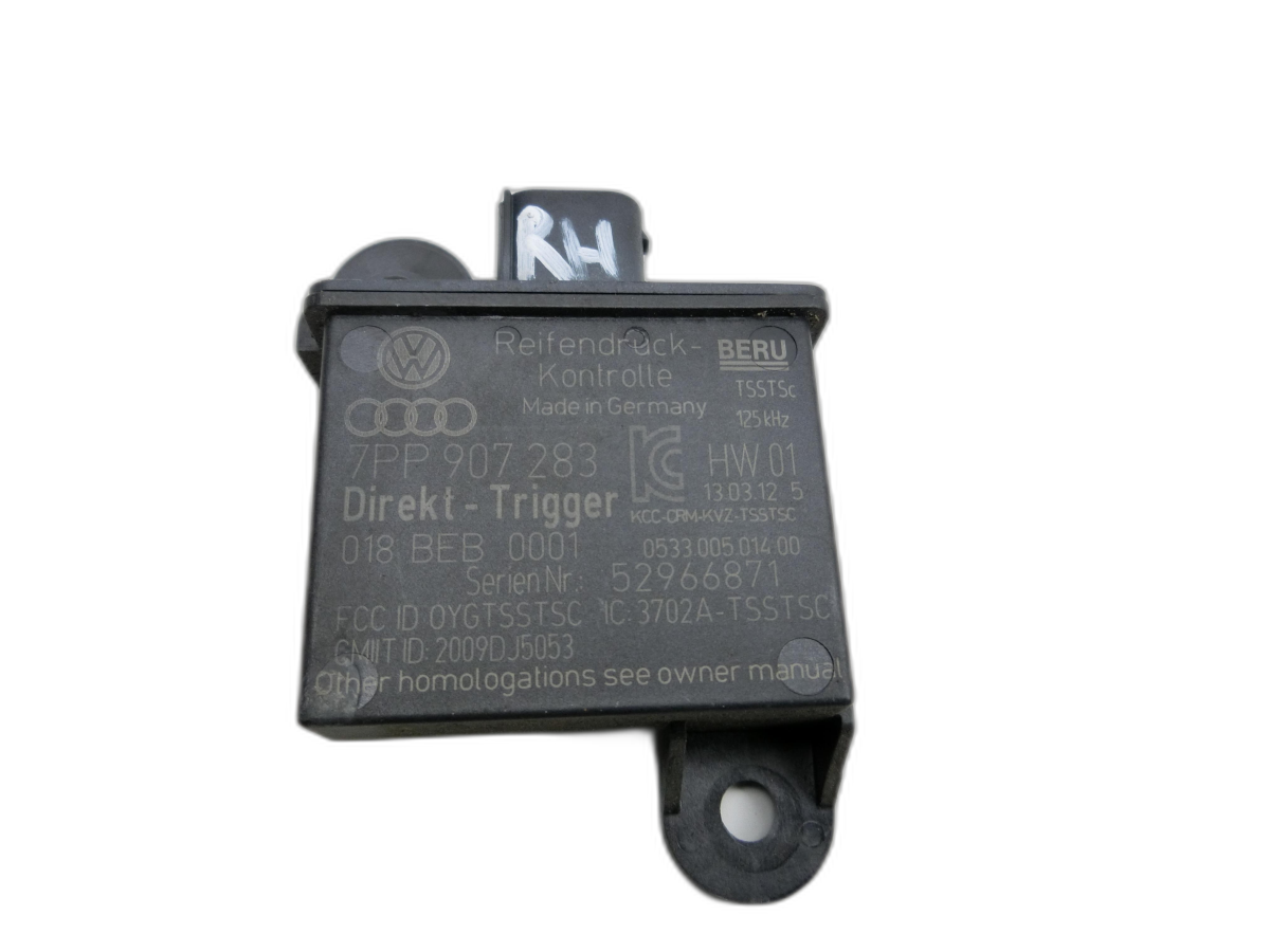 Control Unit ECU module Tire-pressure monitoring Direct trigger Right Rear for Audi A8 4H D4 09-17 - Bild 1