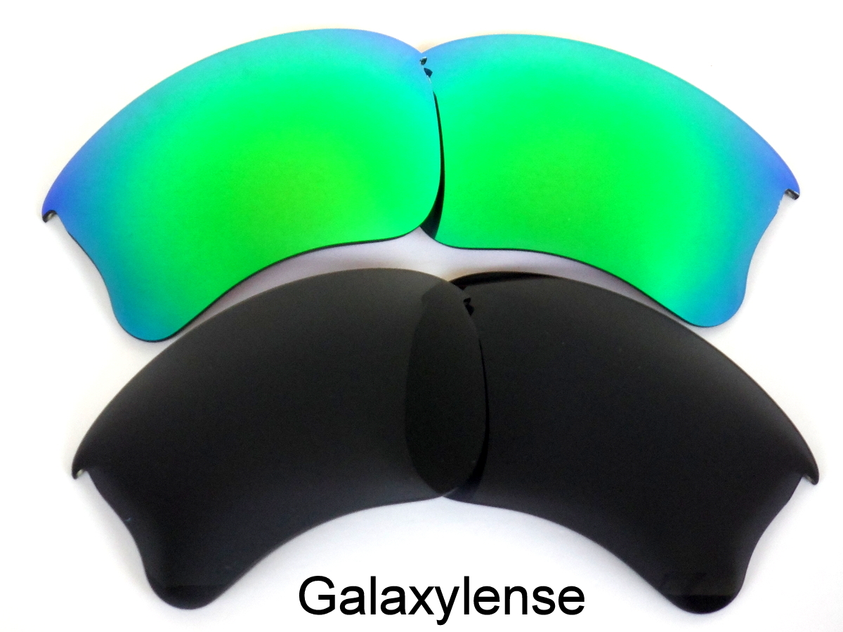 Galaxy Replacement Lenses for Oakley Flak Jacket XLJ Sunglasses Black