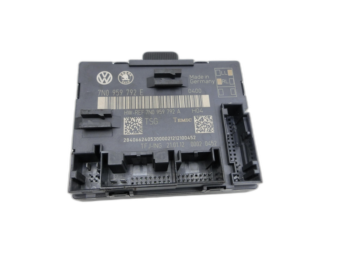 VW Sharan 7N II 10-15 Türsteuergerät Steuergerät Tür Rechts Vorne - Bild 1