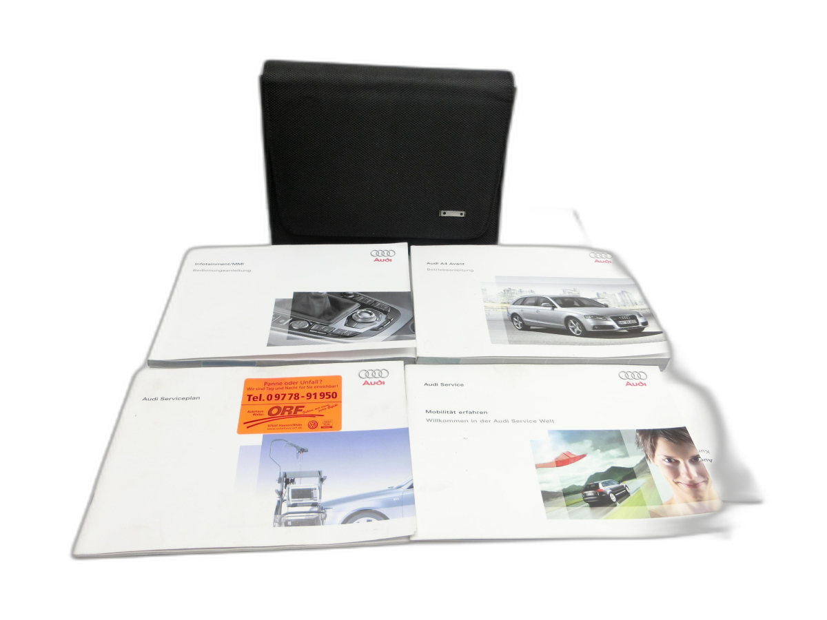 Audi A4 8K B8 07-11 Serviceheft Betriebsanleitung Anleitung Bordmappe  - Bild 1