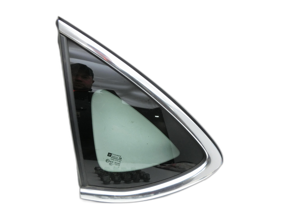 Opel Astra J 12-15 Lim Seitenscheibe Feste Scheibe Links Hinten  - Bild 1