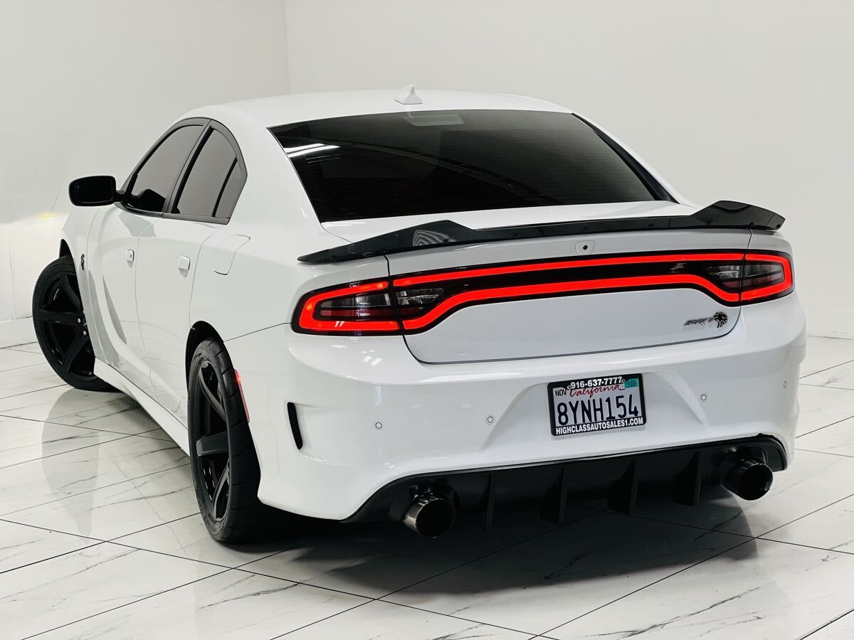 2019 Dodge Charger Srt Hellcat 31500 Miles White Knuckle Clearcoat 6.2l