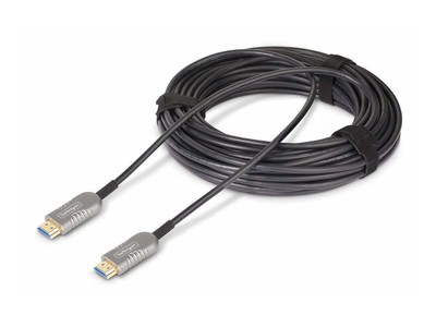 StarTech.com 100ft [30.4m] HDMI 2.1 Hybrid Active Optical Cable [AOC], CMP,