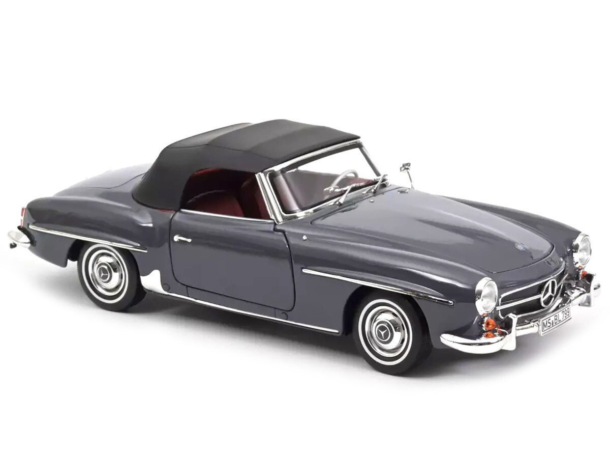 何でも揃う 1/18 Diecast Gray 1957 Convertible SL 190 Mercedes-Benz 自動車