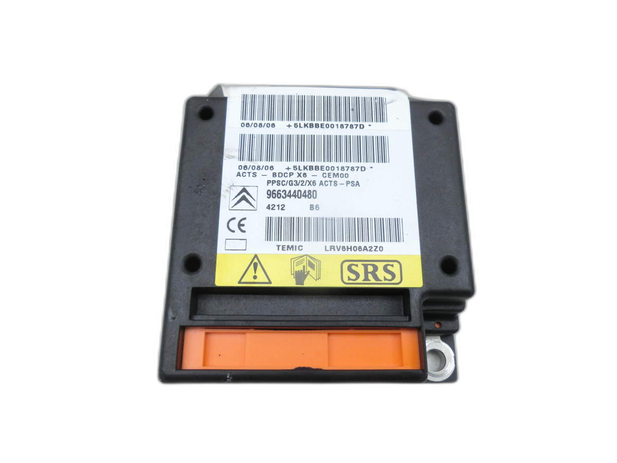 Airbag Centralina / Apparecchio controllo per Citroen C6 05-11 - Bild 1