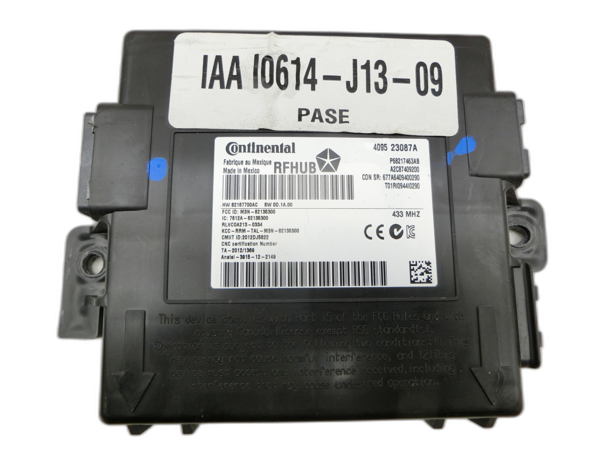 Jeep Grand Cherokee WK2 13-17 Steuergerät ECU Modul SG Pase RFHUB  - Bild 1