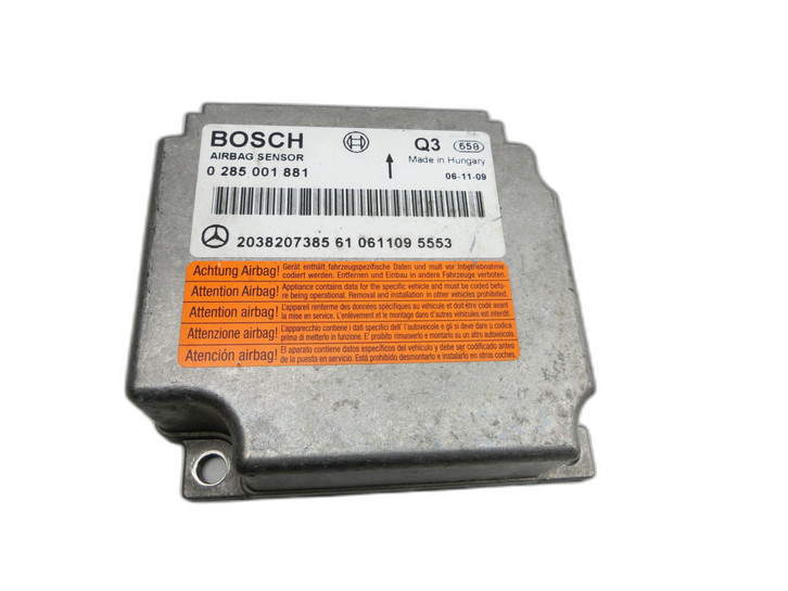 Mercedes C209 CLK 280 05-09 Airbag Steuergerät Airbagsteuergerät  - Bild 1