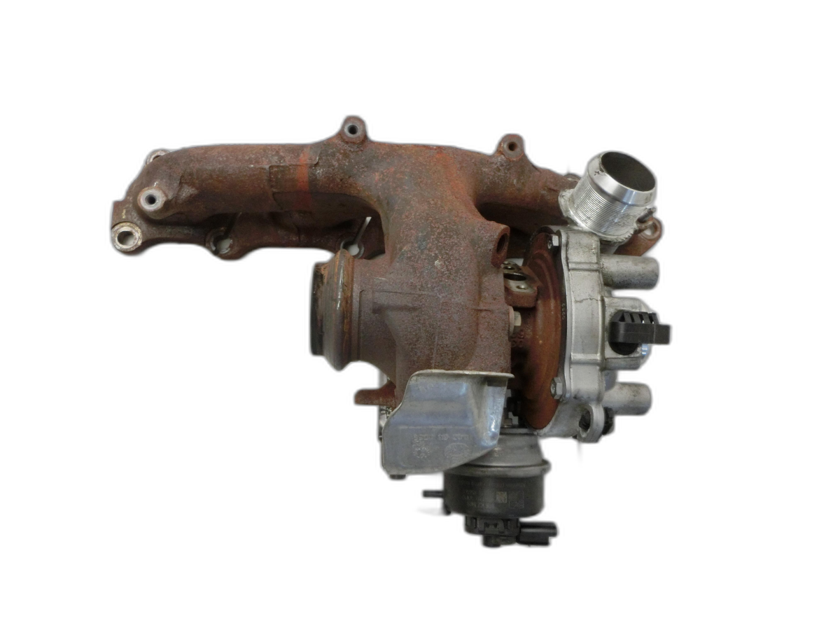 Ford Focus III 14-18 TDCi 2,0 110KW DS7Q-6006-BA Turbolader Turbo Abgasturbolader mit Abgaskrümmer - Bild 1