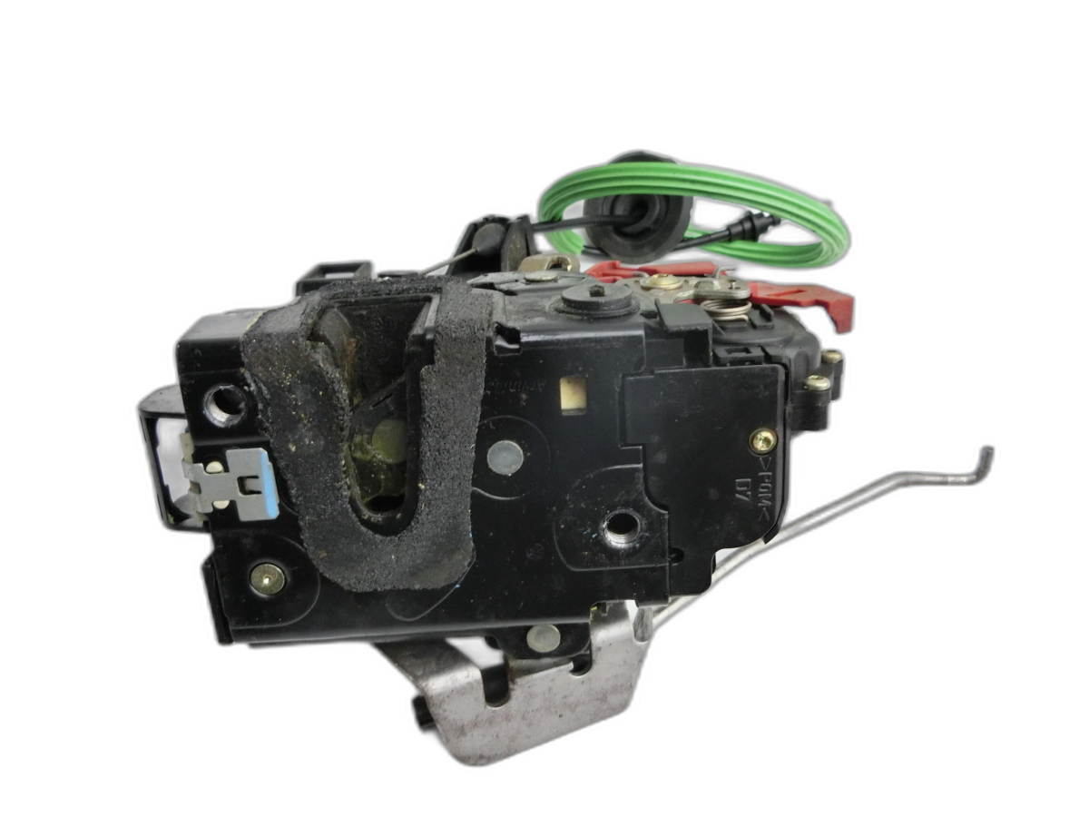 Audi A8 D3 4E qu 02-05 Kurz Türschloss m. ZV Stellmotor Rechts Hinten  - Bild 1
