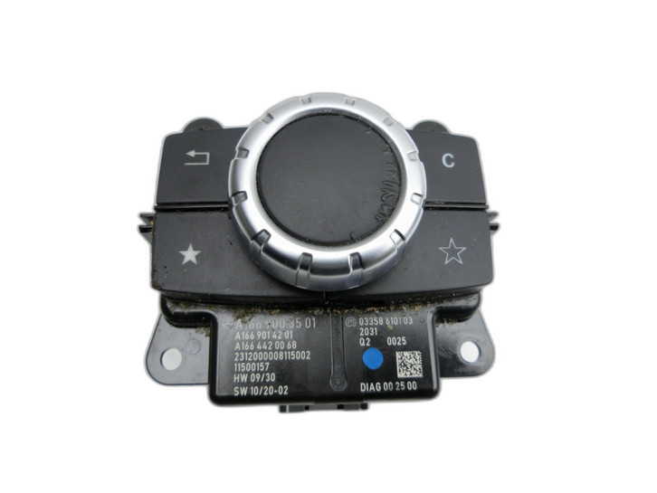 Mercedes W166 ML 350 11-15 Schalter Drehknopf Controller Konsolenbedienteil  - Bild 1