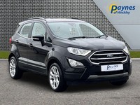 2022 Ford EcoSport Titanium 1.0 EcoBoost 125ps Manual Black. 1 Owner, Full Hist