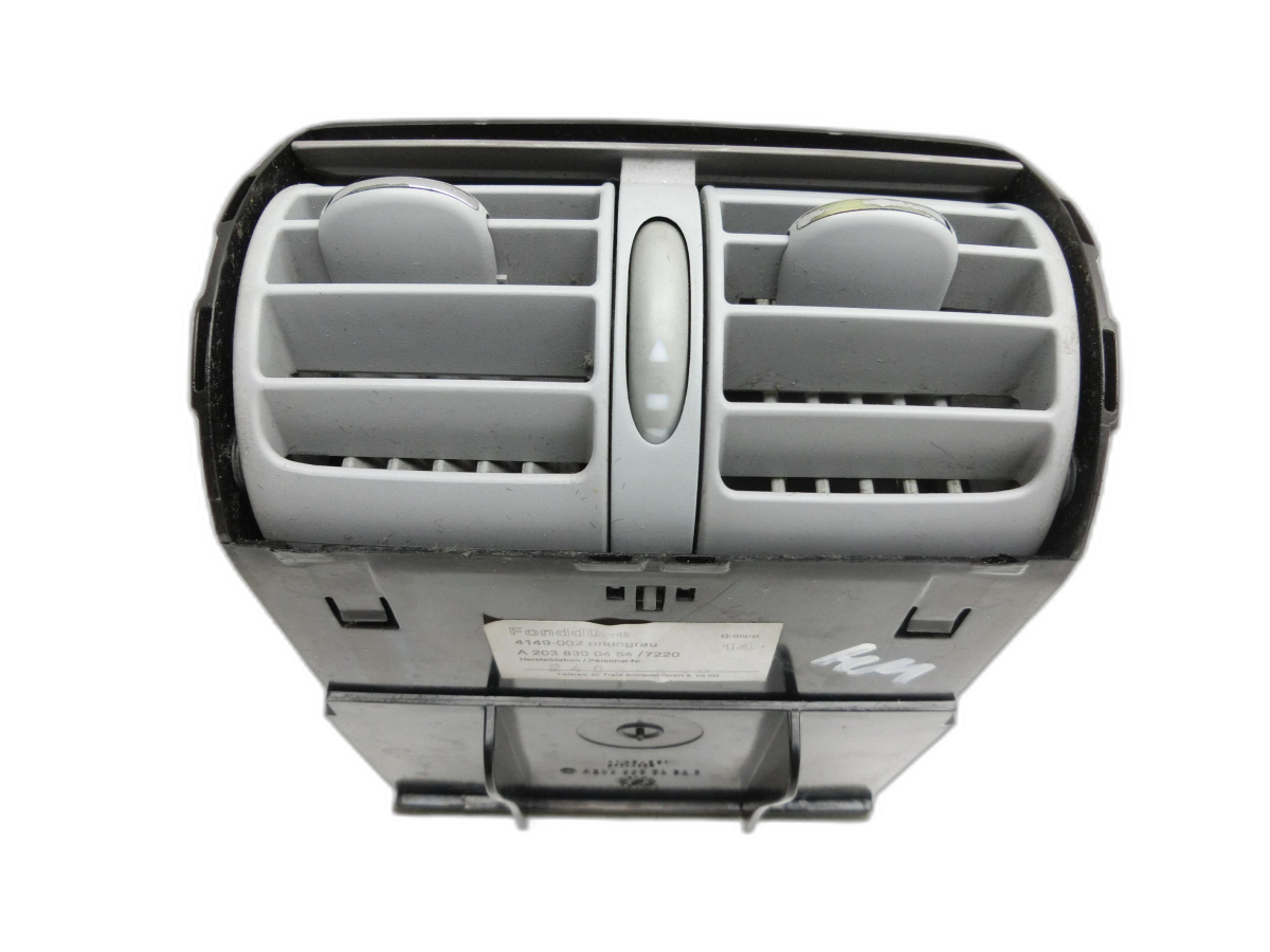 Mercedes W203 C220 01-04 Luftdusche Luftdüse Mitte Hinten  - Bild 1