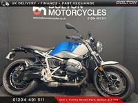 BMW R NINE T PURE Motorcycle Blue and White 4263 miles