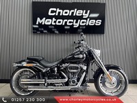 2023 Harley Davidson Fat Boy 1868cc Black cruiser 1816 miles immaculate