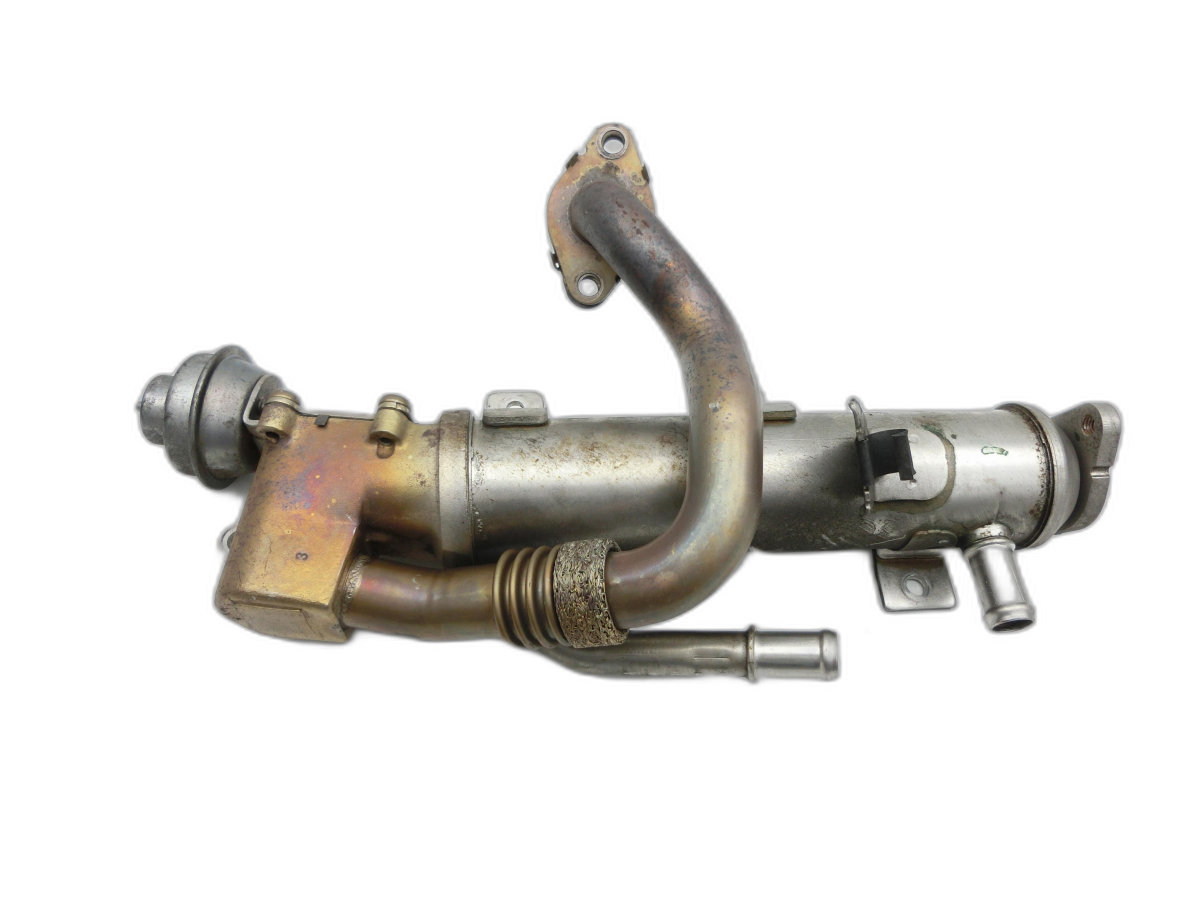 Audi A4 8K B8 07-11 TDI 2,0 105KW AGR Kühler Abgaskühler Wärmetauscher Ventil  - Bild 1