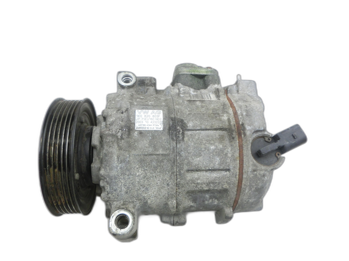 VW Golf V 5 1K 04-09 FSI 1,4 66KW Klimakompressor Klima Kompressor - Bild 1
