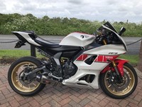 YAMAHA YZF R7 ANNIVERSARY, 2022/22 1 OWNER BIKE, JUST 2,327 MILES WITH FSH.