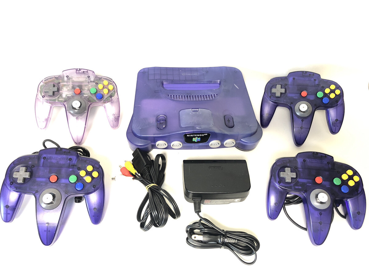 Nintendo 64 console N64 Region Free Smash Brothers Mario