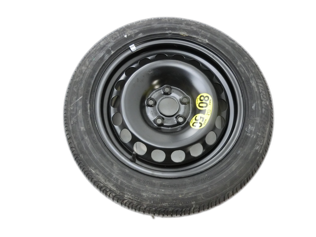 Seat Exeo ST 09-13 1 x Komplettrad Ersatzrad Stahlfelge Sommerreifen 205/55R16 5X112  - Bild 1
