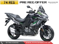 KAWASAKI VERSYS 1000 SE SKYHOOK ELECTRONIC SUSPENSION ADVENTURE TOURER BIKE