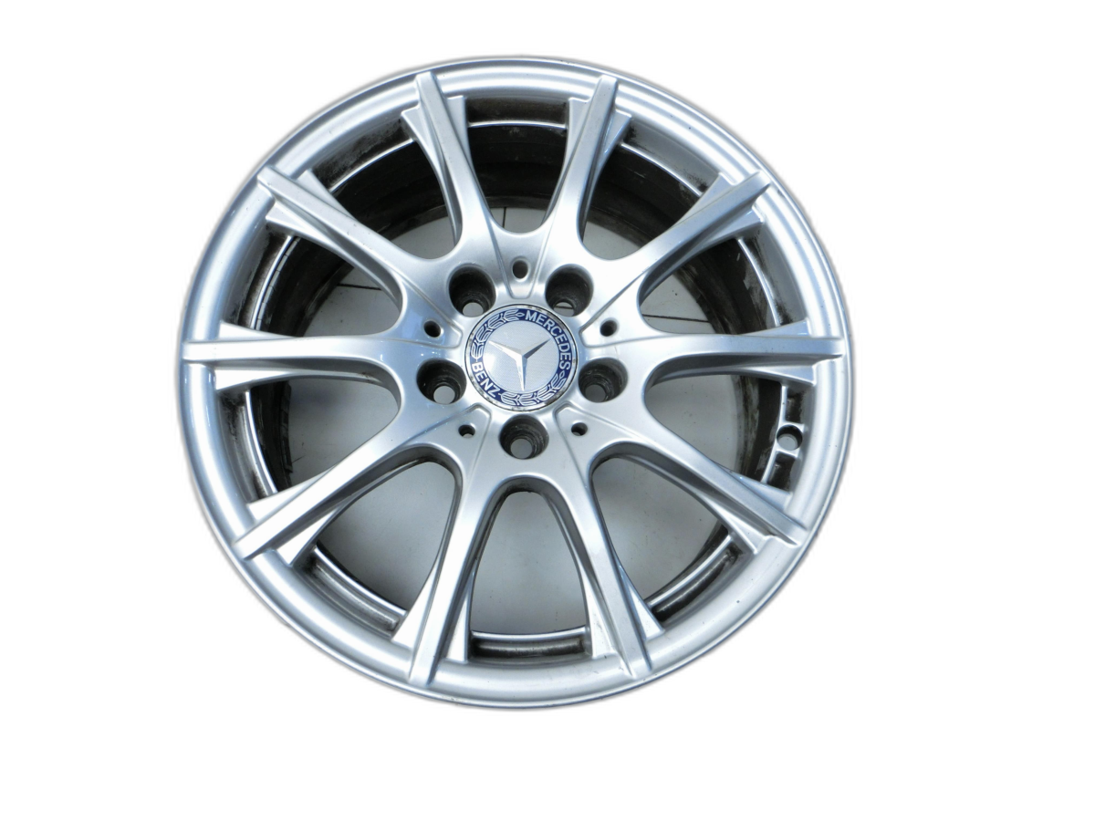 Mercedes W204 C180 11-15 1x Felge Alufelge 5X112 6.5X16Zoll ET38  - Bild 1