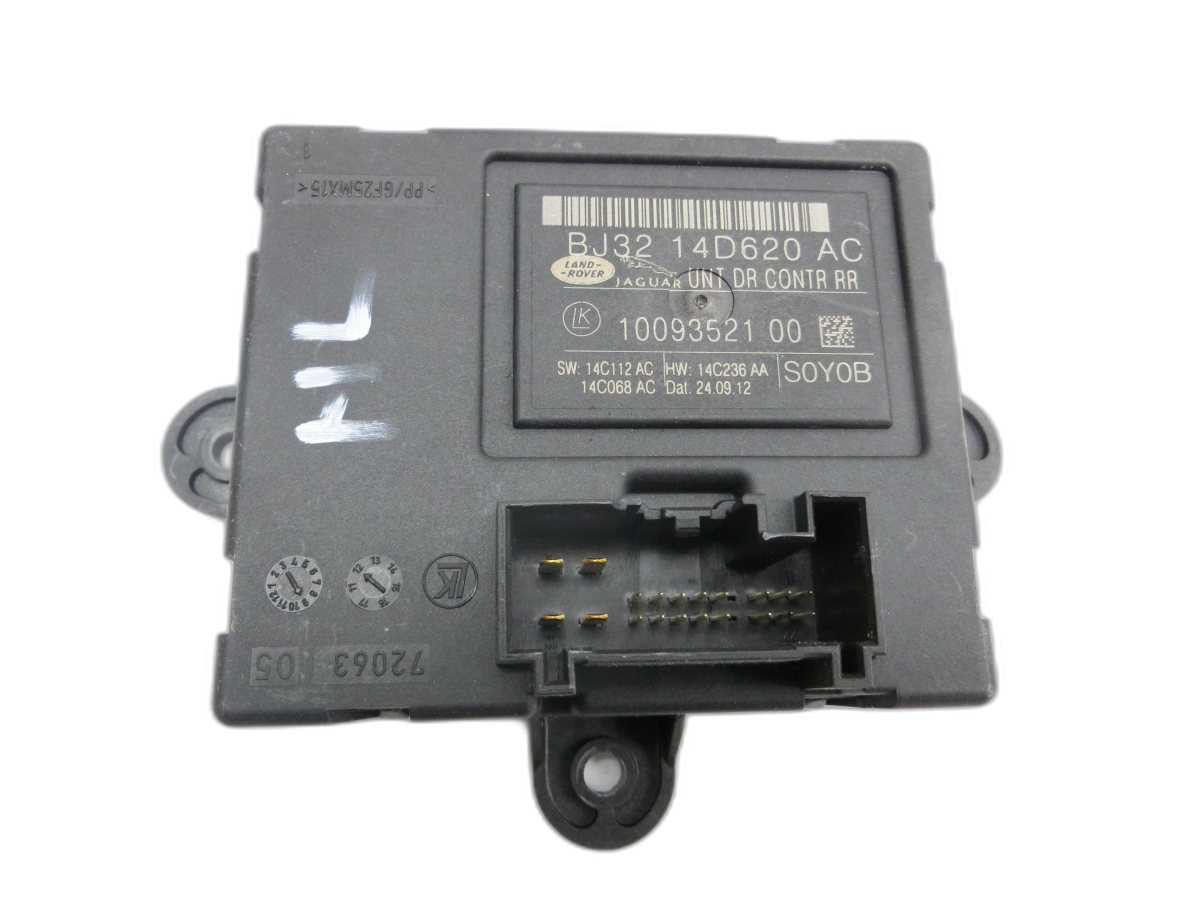 Jaguar XF X250 11-15 Steuergerät ECU Modul Türsteuergerät Rechts Hinten  - Bild 1