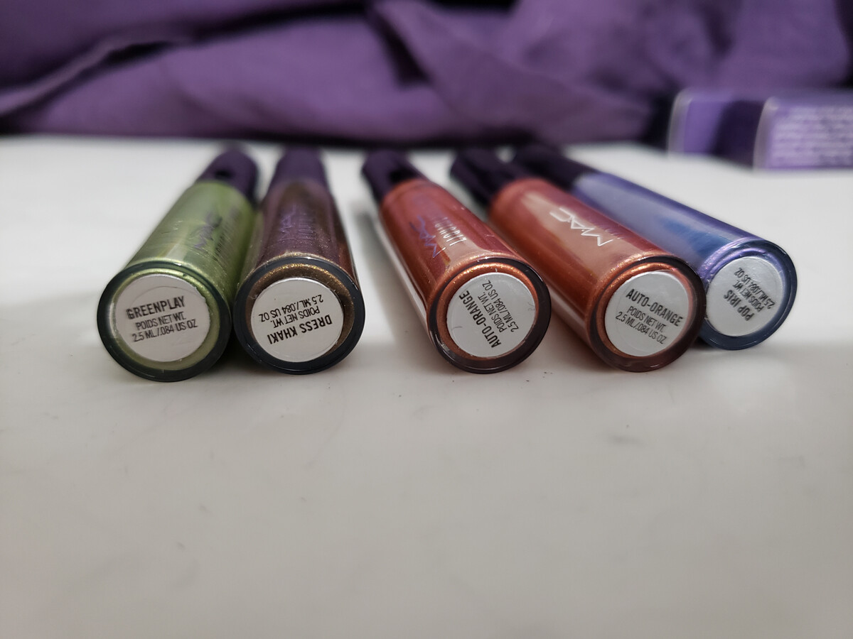 MAC Liquidlast Eye Liner - New in Box -  Hard to Find Discontinued Colors !